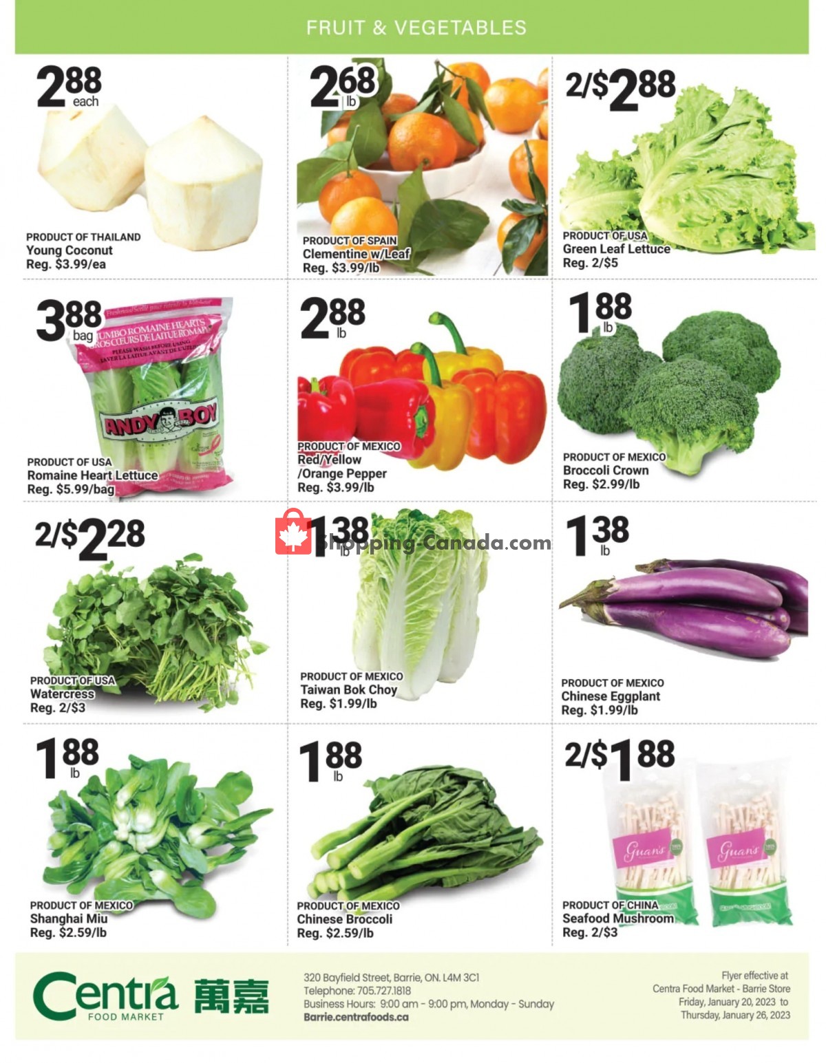 Centra Food Market flyer from Friday January 20, 2023 to Thursday January 26, 2023 - page 2