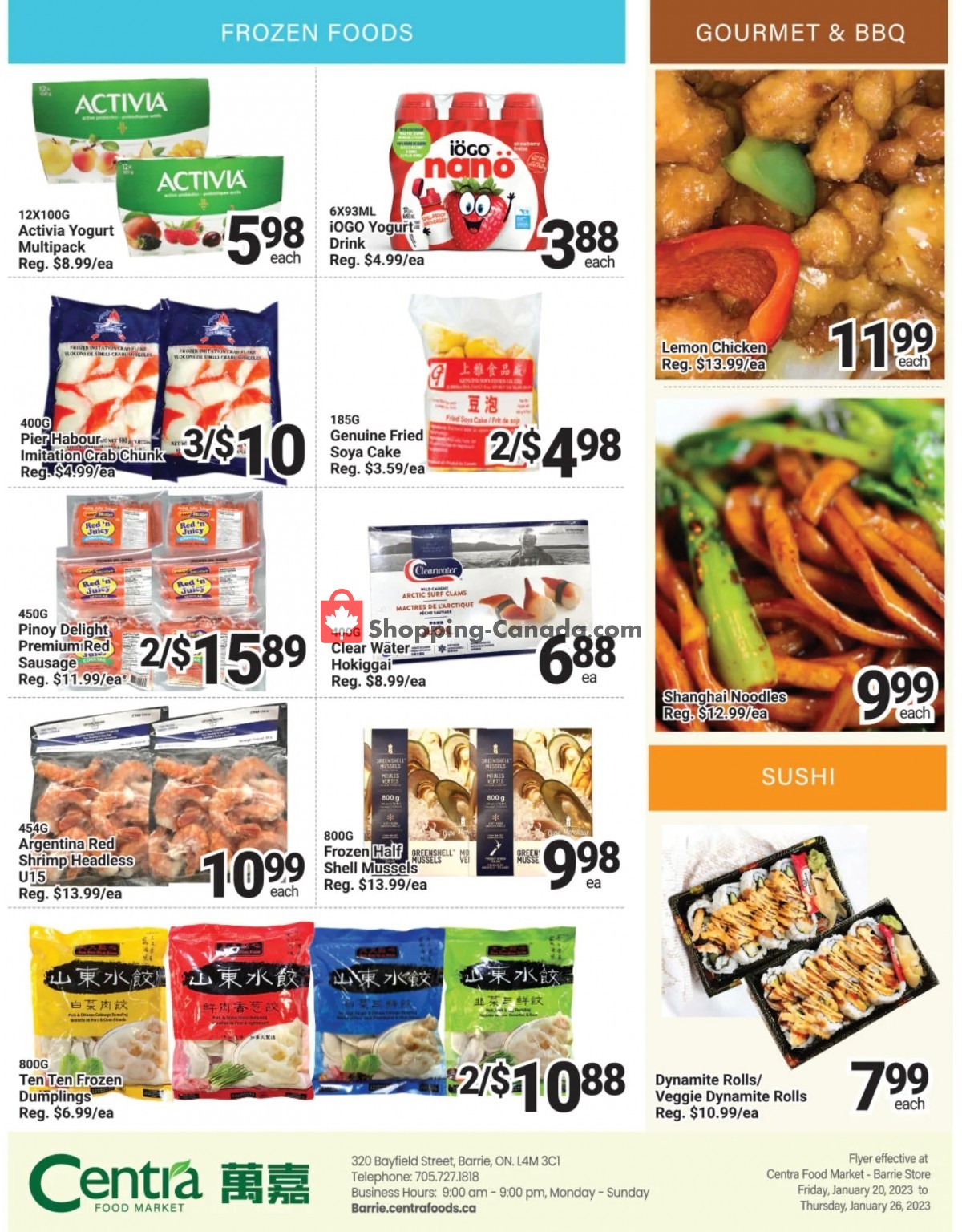 Centra Food Market flyer from Friday January 20, 2023 to Thursday January 26, 2023 - page 3