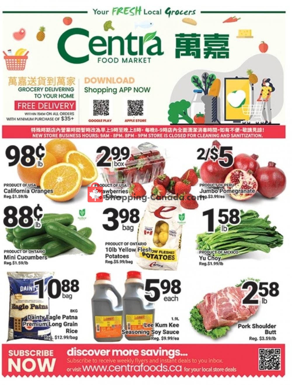 Centra Food Market flyer from Friday April 24, 2020 to Thursday April 30, 2020 - page 1
