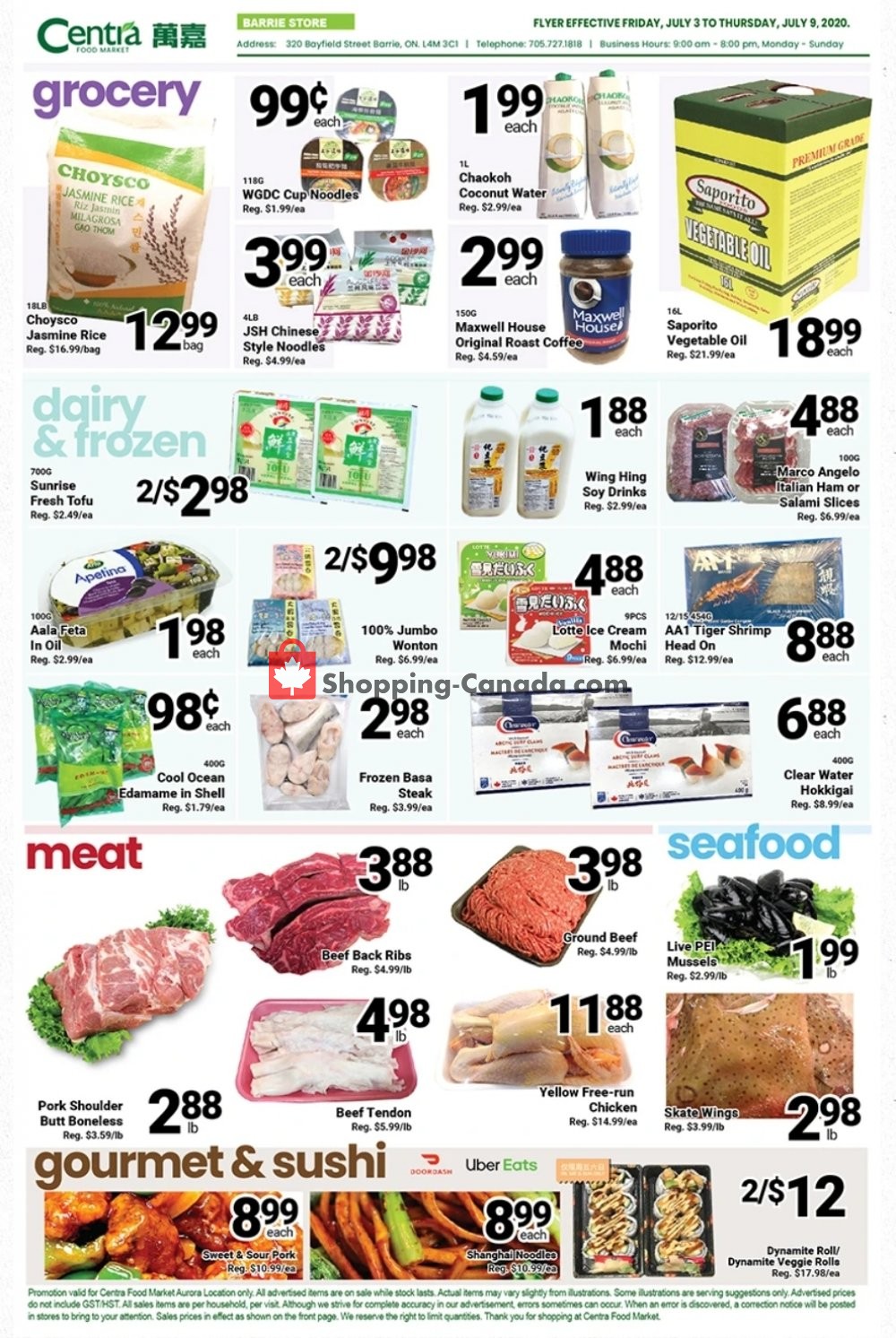 Centra Food Market flyer from Friday July 3, 2020 to Thursday July 9, 2020 - page 2