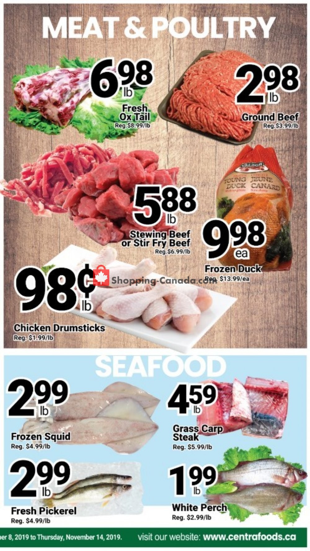 Centra Food Market flyer from Friday November 8, 2019 to Thursday November 14, 2019 - page 4