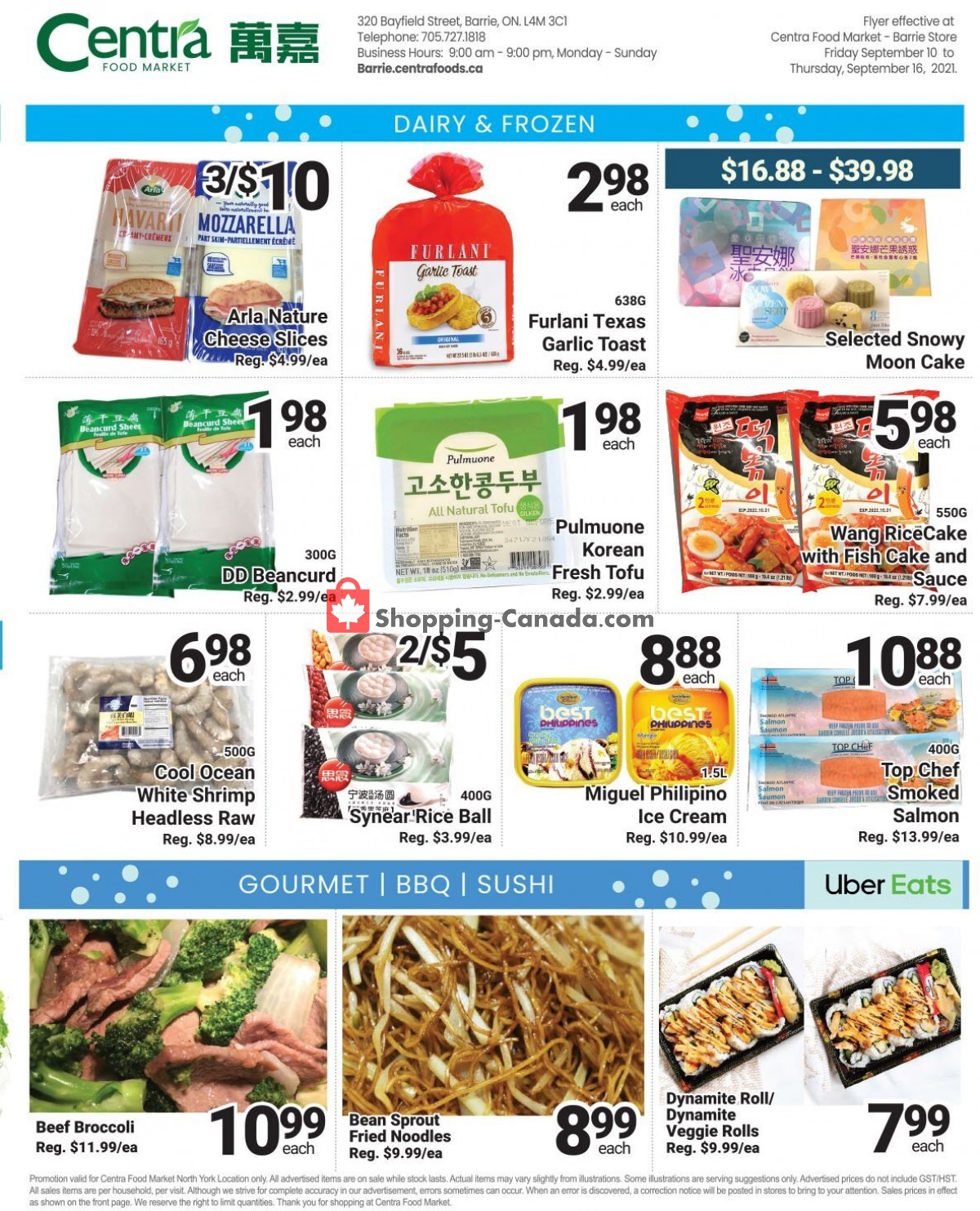Centra Food Market flyer from Friday September 10, 2021 to Thursday September 16, 2021 - page 3