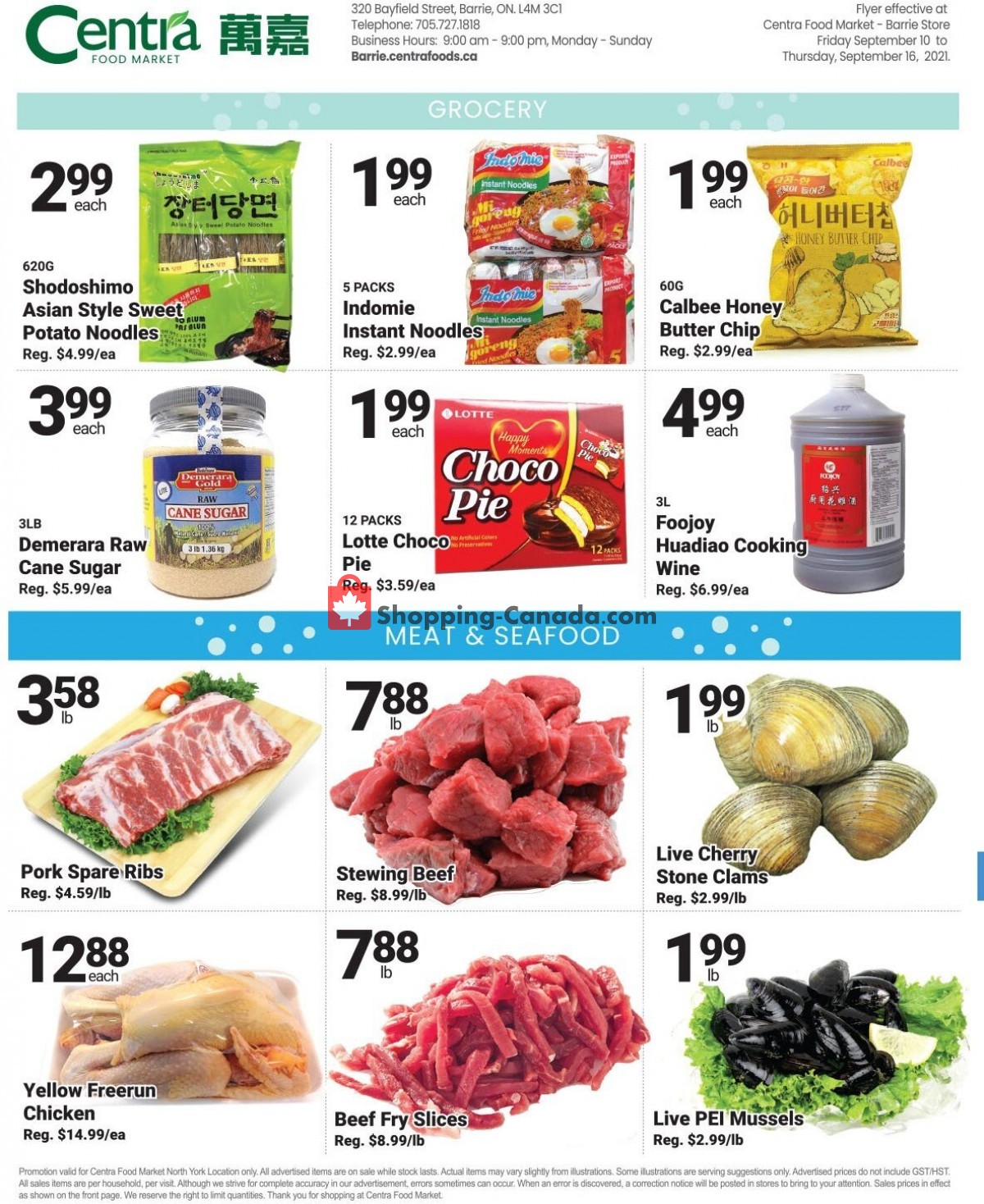 Centra Food Market flyer from Friday September 10, 2021 to Thursday September 16, 2021 - page 4