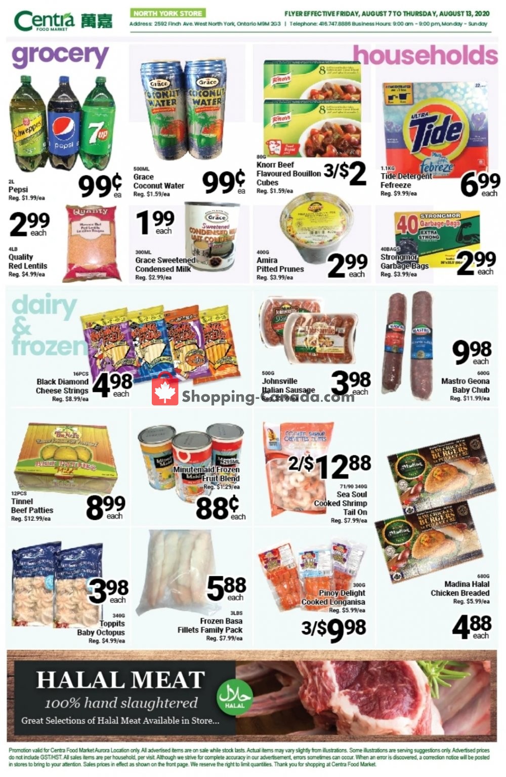 Centra Food Market flyer from Friday August 7, 2020 to Thursday August 13, 2020 - page 2