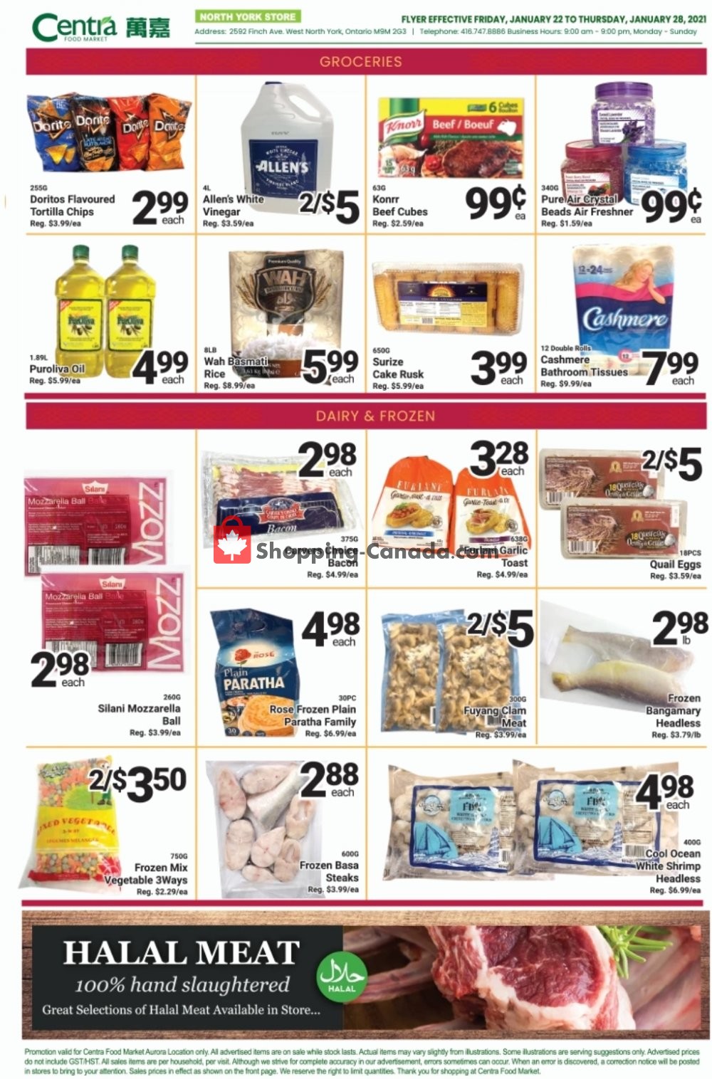 Centra Food Market flyer from Friday January 22, 2021 to Thursday January 28, 2021 - page 2