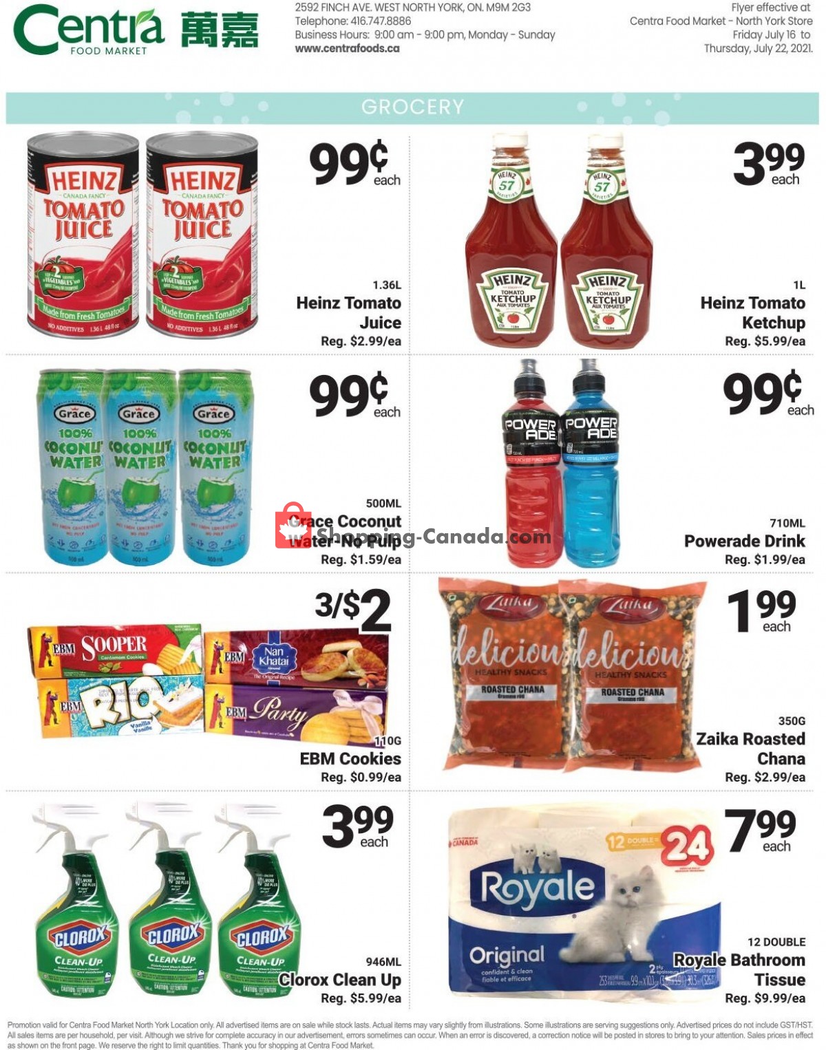 Centra Food Market flyer from Friday July 16, 2021 to Thursday July 22, 2021 - page 4