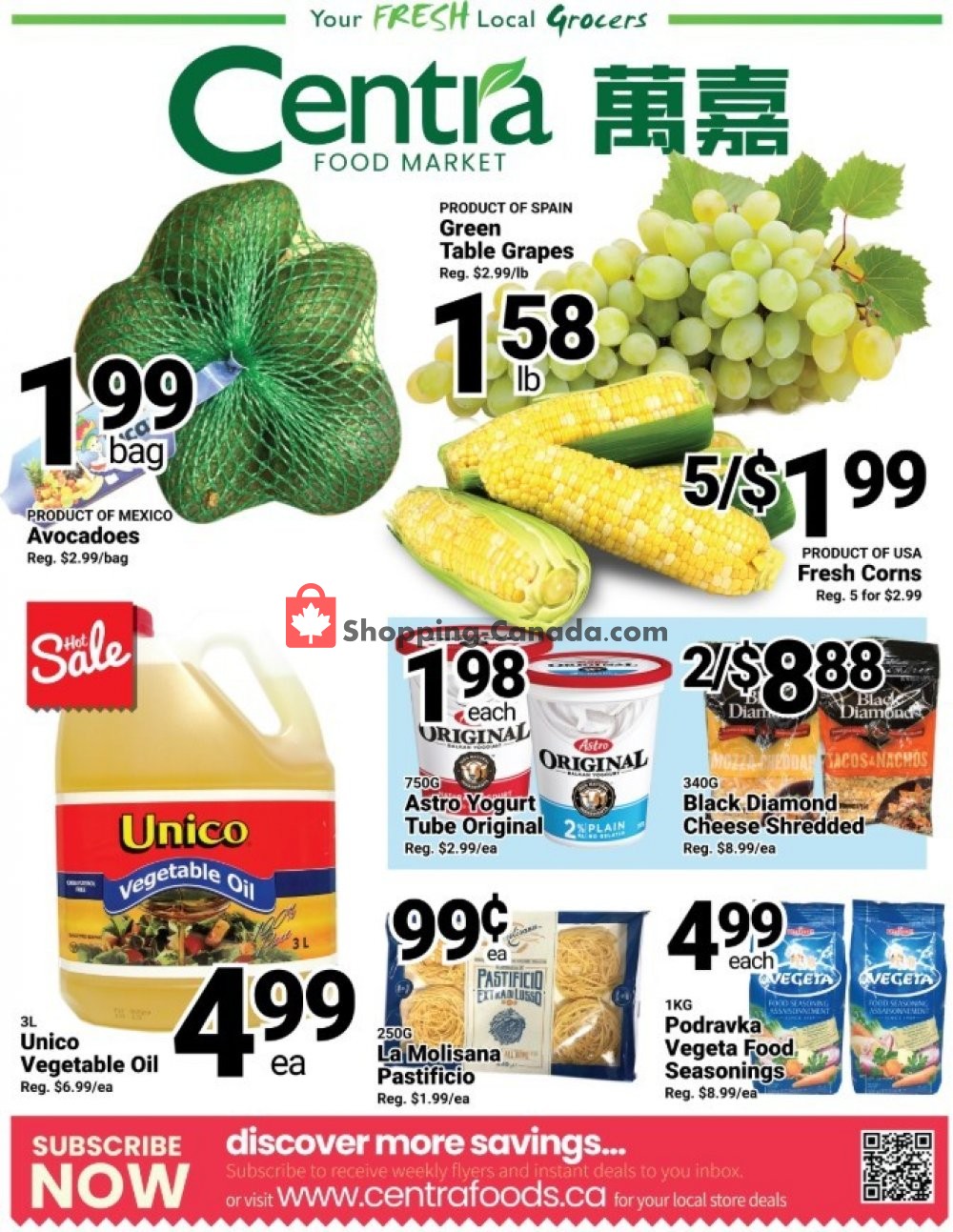 Centra Food Market flyer from Friday November 8, 2019 to Thursday November 14, 2019 - page 1