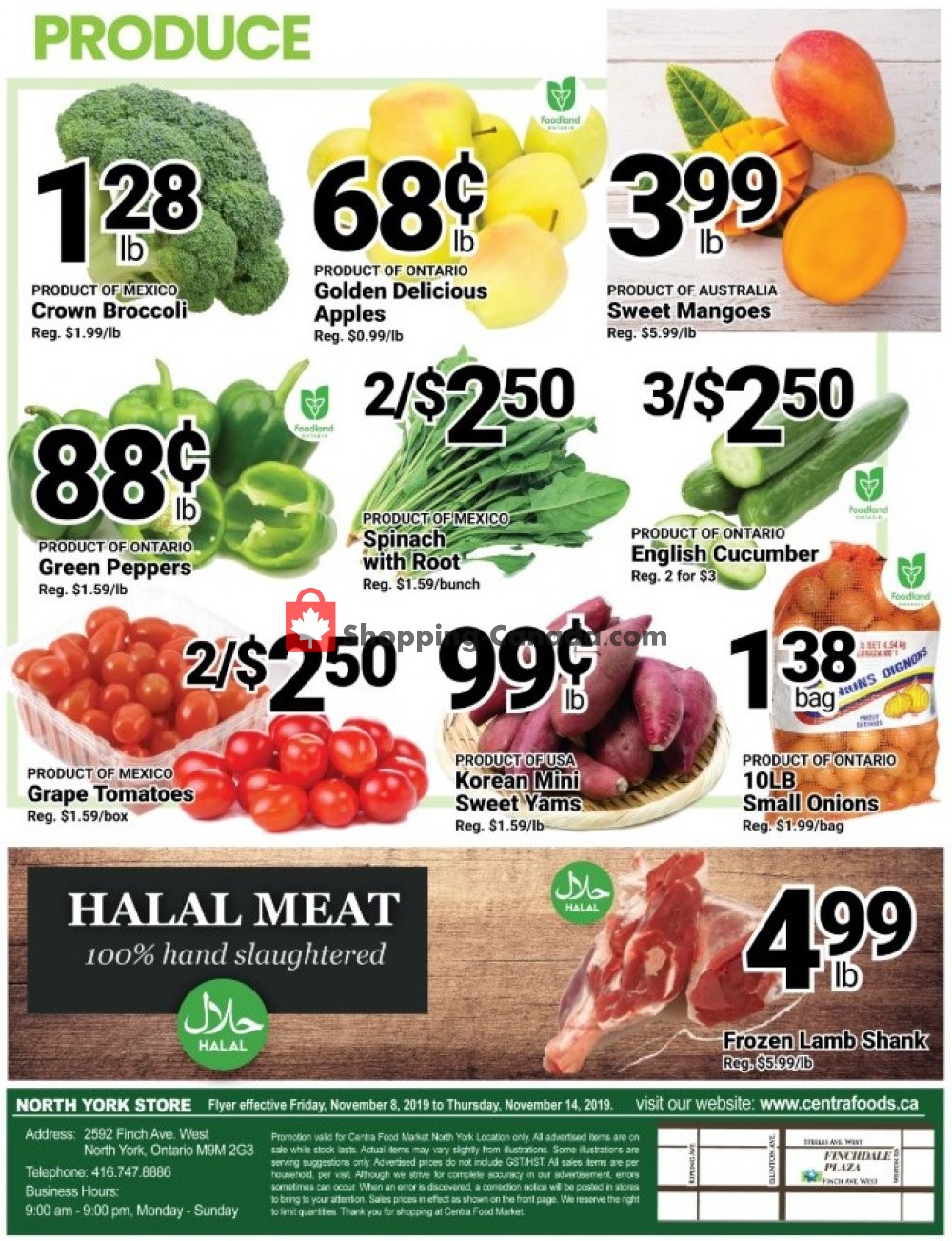 Centra Food Market flyer from Friday November 8, 2019 to Thursday November 14, 2019 - page 2
