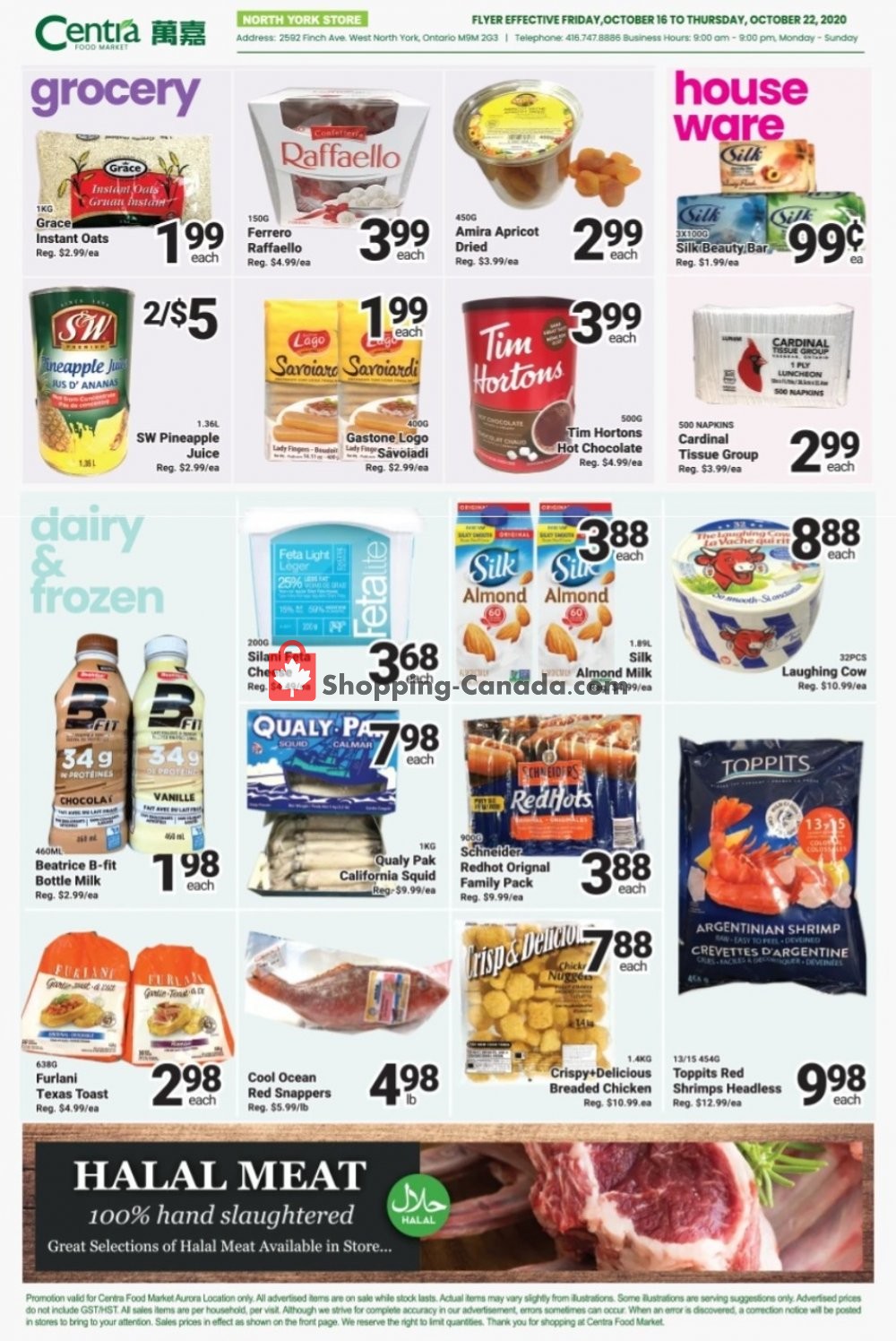 Centra Food Market flyer from Friday October 16, 2020 to Thursday October 22, 2020 - page 2