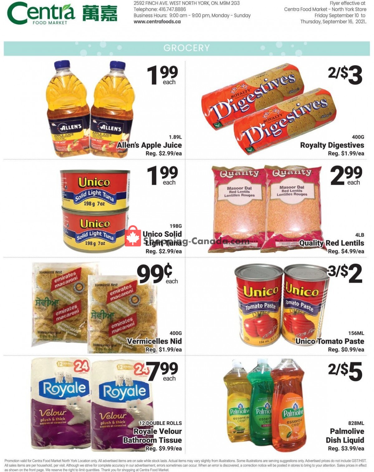 Centra Food Market flyer from Friday September 10, 2021 to Thursday September 16, 2021 - page 4