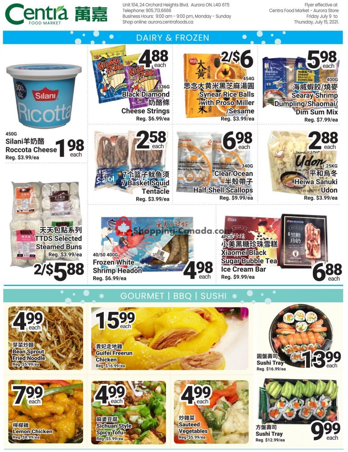 Centra Food Market flyer from Friday July 9, 2021 to Thursday July 15, 2021 - page 3
