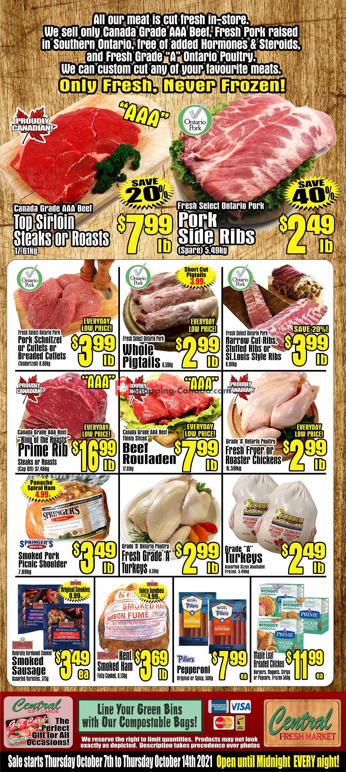 Central Fresh Market flyer from Thursday October 7, 2021 to Thursday October 14, 2021 - page 3