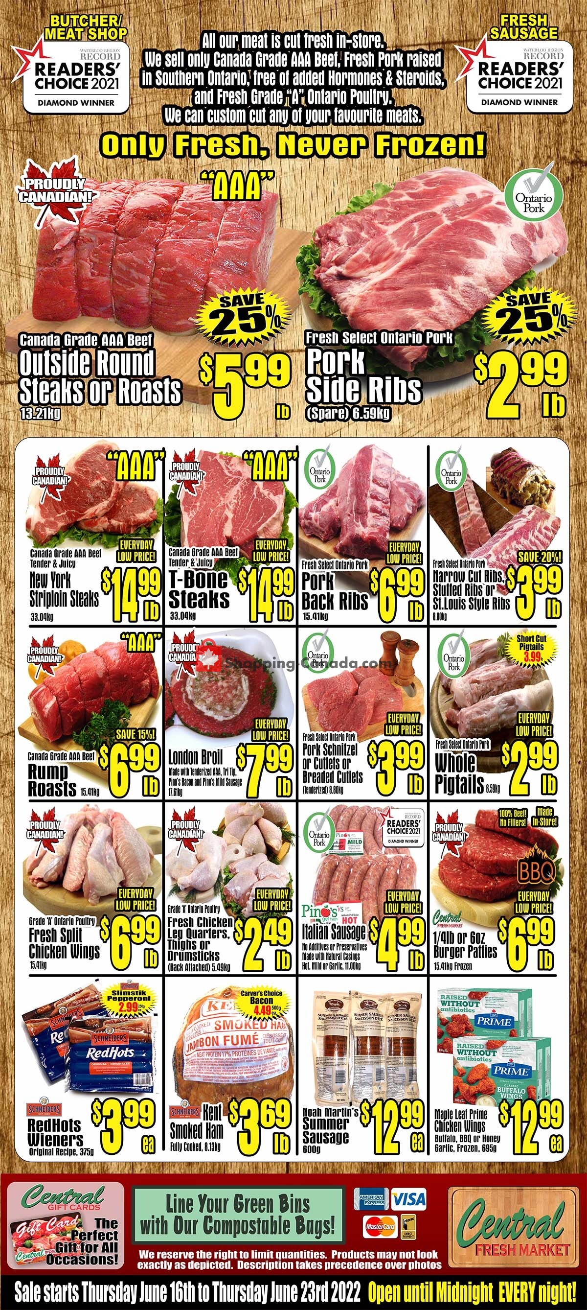 Central Fresh Market flyer from Thursday June 16, 2022 to Thursday June 23, 2022 - page 3