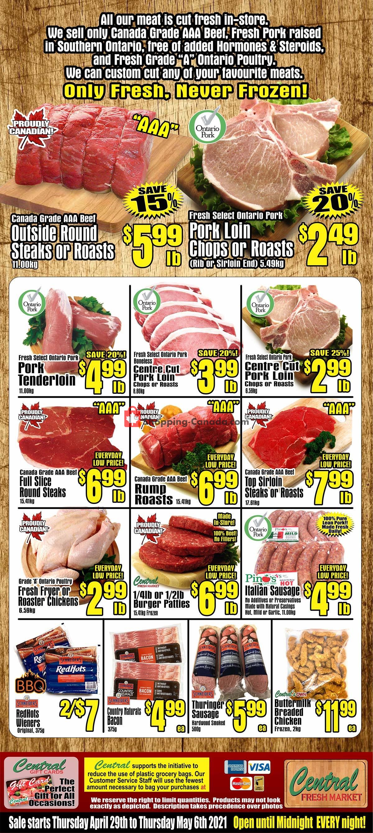 Central Fresh Market flyer from Thursday April 29, 2021 to Thursday May 6, 2021 - page 3