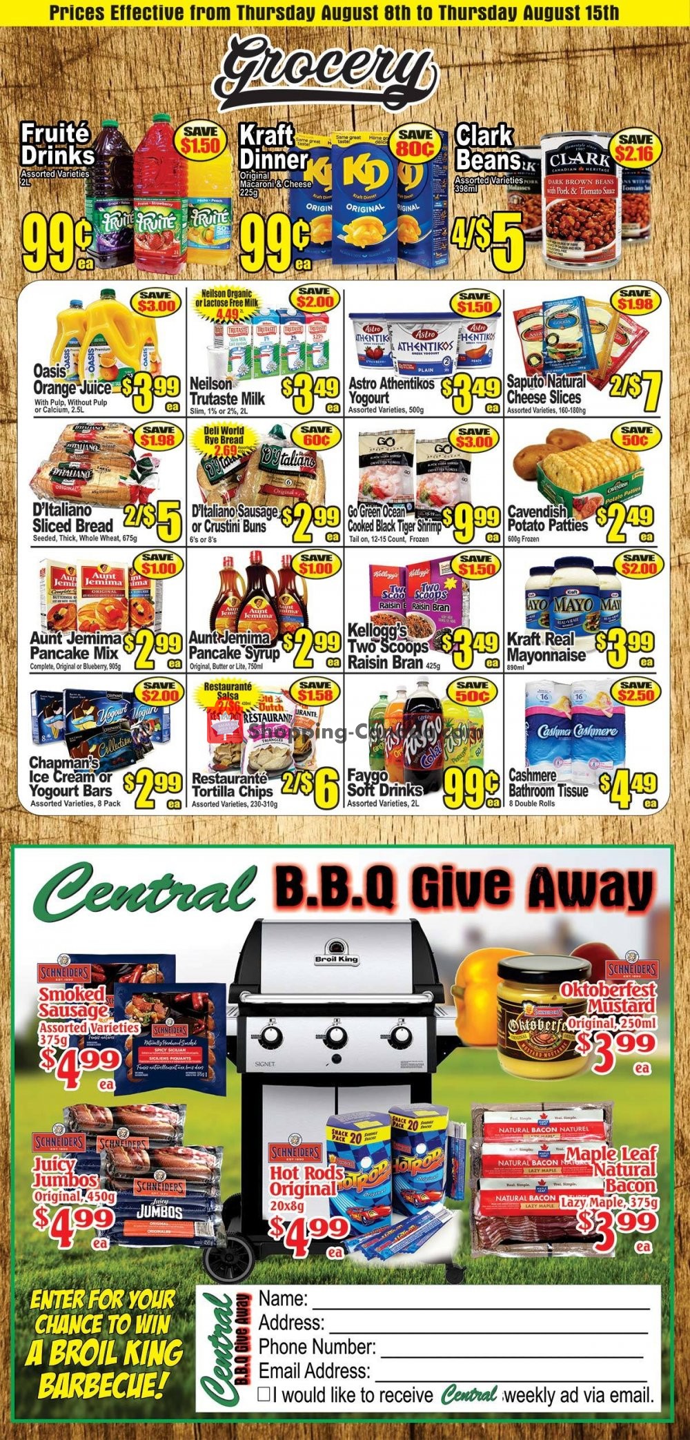 Central Fresh Market flyer from Thursday August 8, 2019 to Thursday August 15, 2019 - page 2