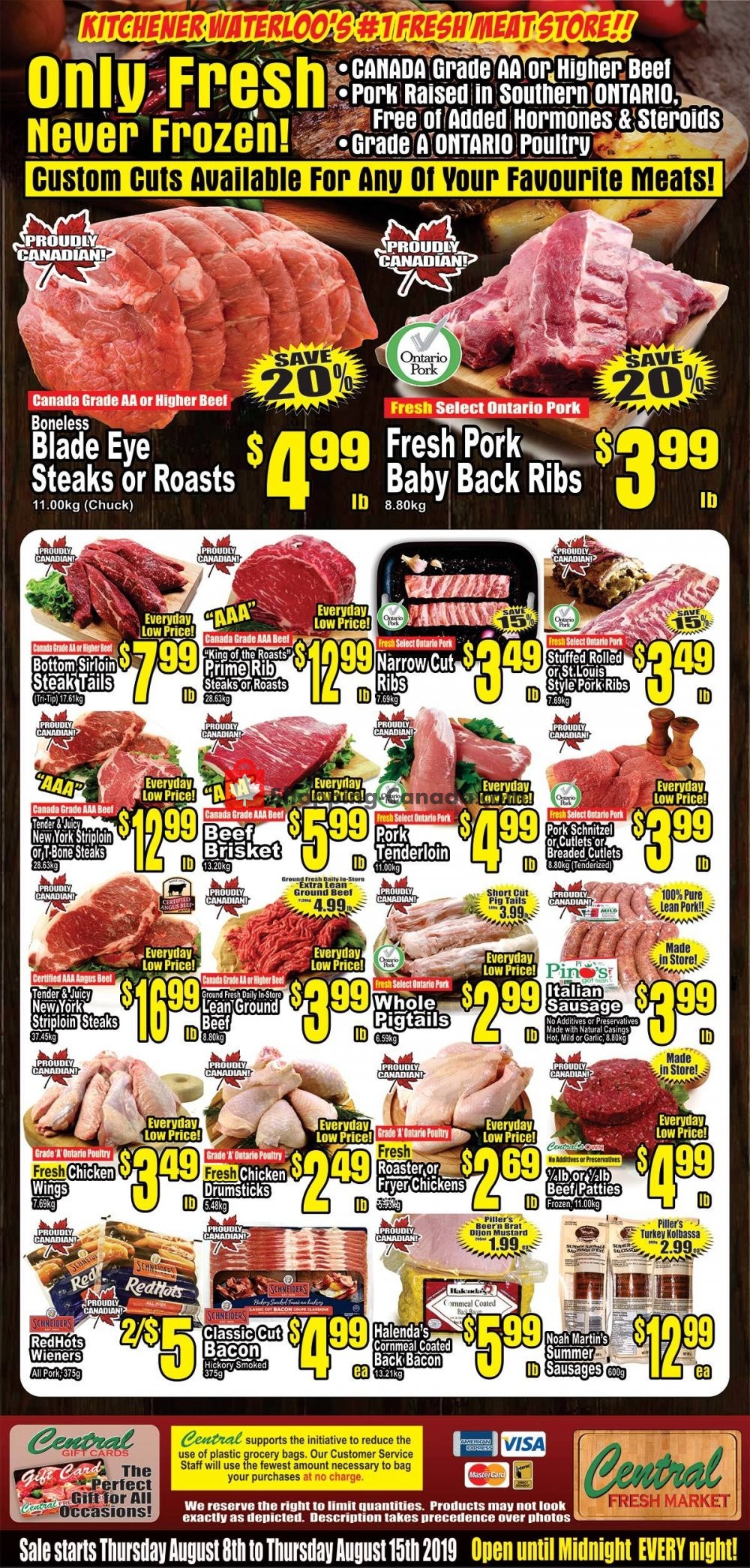 Central Fresh Market flyer from Thursday August 8, 2019 to Thursday August 15, 2019 - page 3