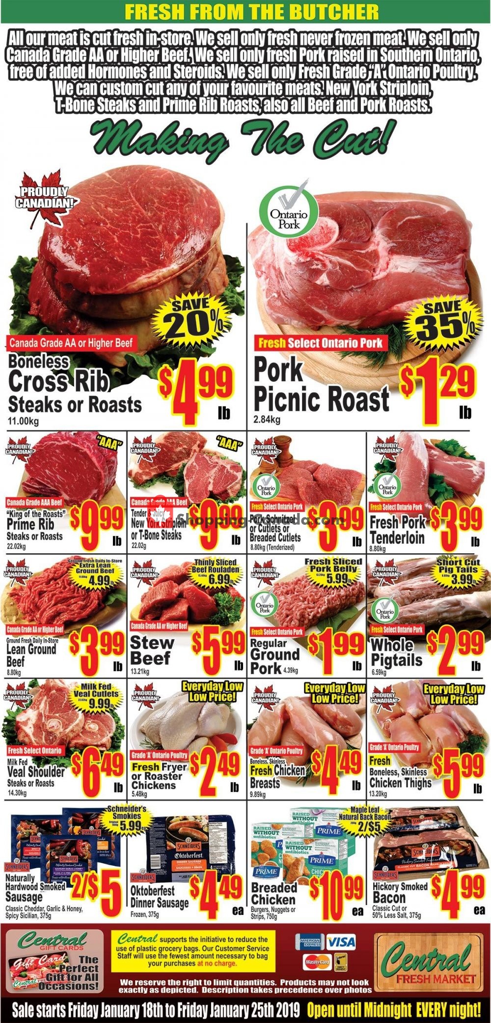 Central Fresh Market flyer from Friday January 18, 2019 to Friday January 25, 2019 - page 3