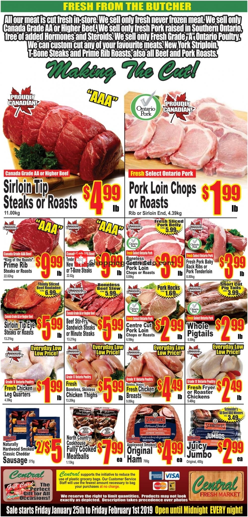 Central Fresh Market flyer from Friday January 25, 2019 to Friday February 1, 2019 - page 3