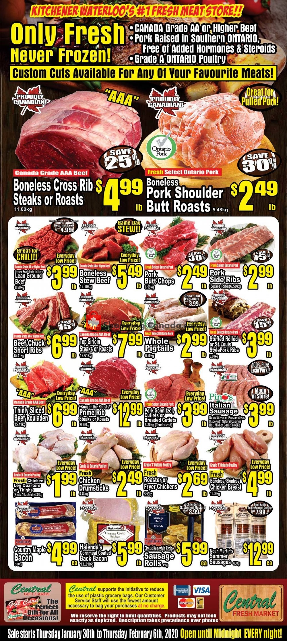 Central Fresh Market flyer from Thursday January 30, 2020 to Thursday February 6, 2020 - page 3