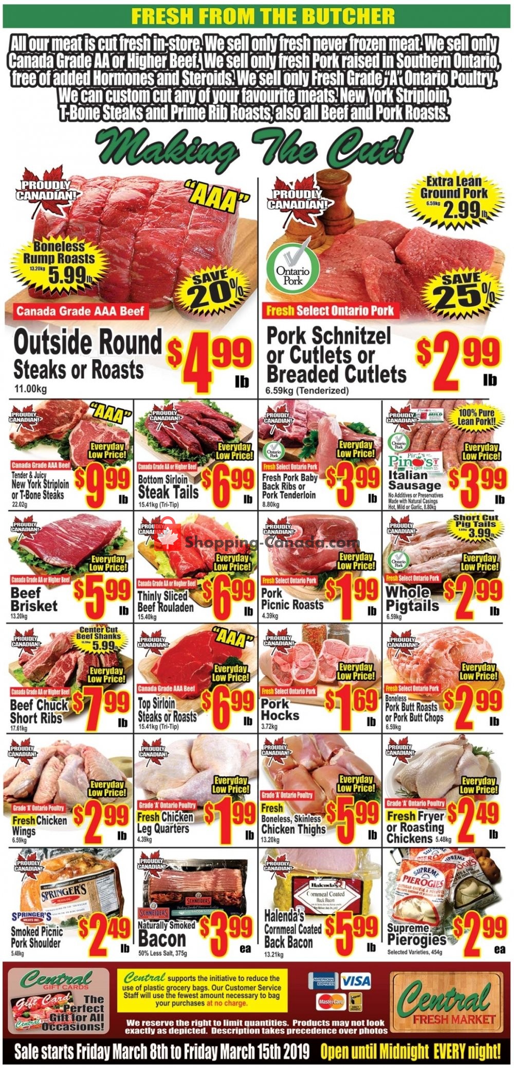 Central Fresh Market flyer from Friday March 8, 2019 to Friday March 15, 2019 - page 3