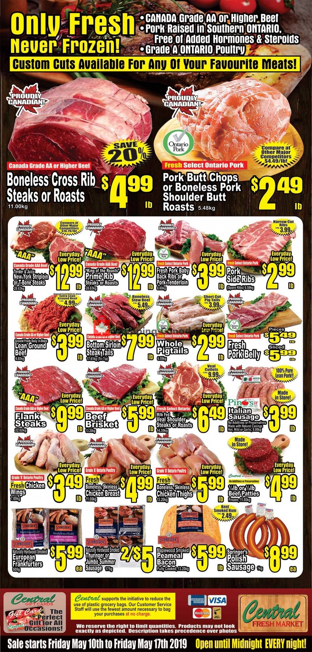 Central Fresh Market flyer from Friday May 10, 2019 to Friday May 17, 2019 - page 3