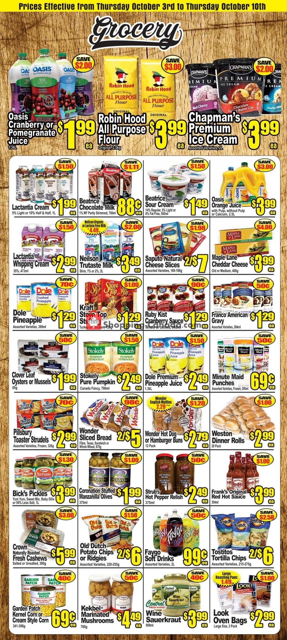 Central Fresh Market flyer from Thursday October 3, 2019 to Thursday October 10, 2019 - page 2