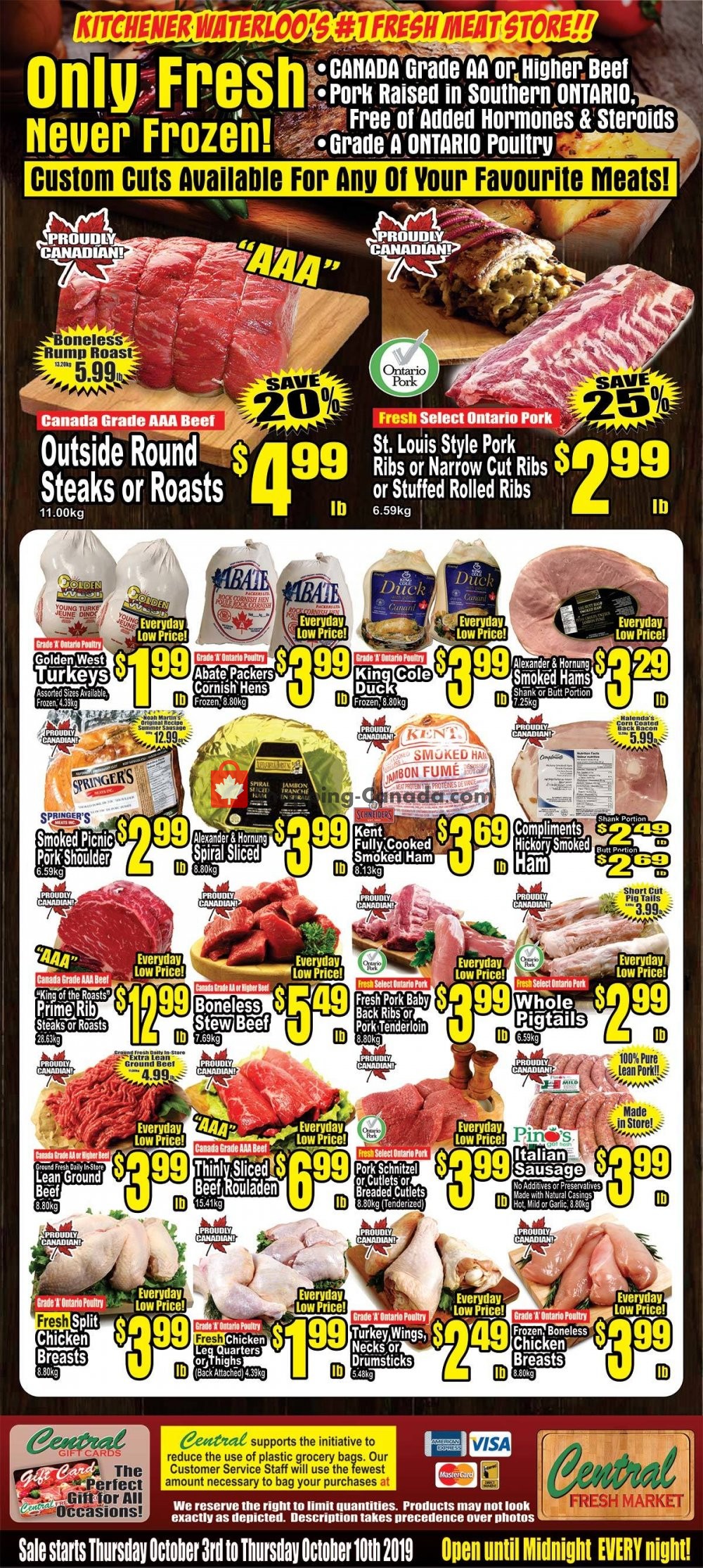 Central Fresh Market flyer from Thursday October 3, 2019 to Thursday October 10, 2019 - page 3