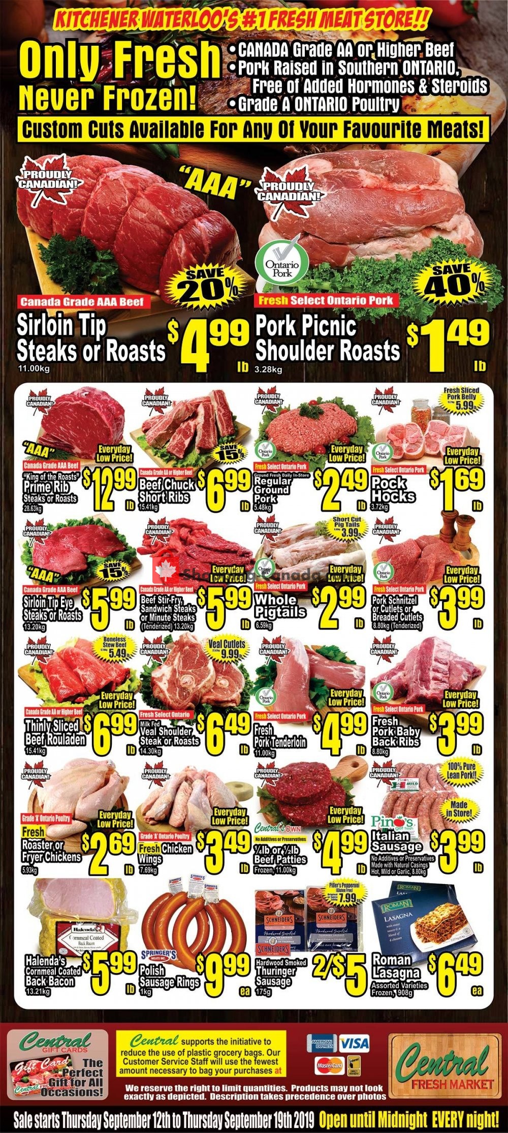 Central Fresh Market flyer from Thursday September 12, 2019 to Thursday September 19, 2019 - page 3