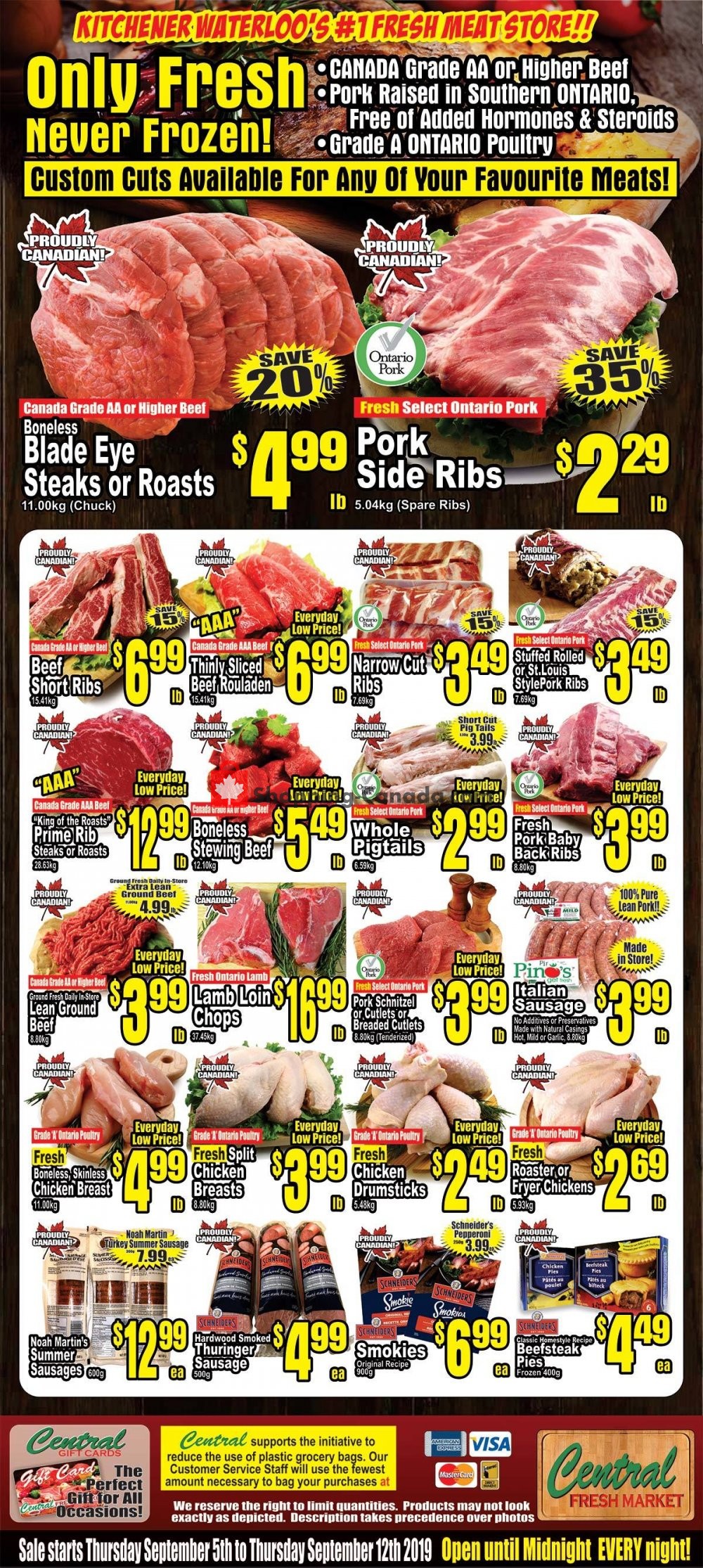 Central Fresh Market flyer from Thursday September 5, 2019 to Thursday September 12, 2019 - page 3