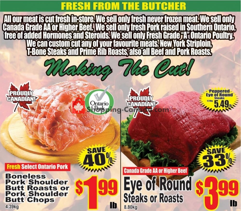 Central Fresh Market flyer from Friday October 26, 2018 to Friday November 2, 2018 - page 5