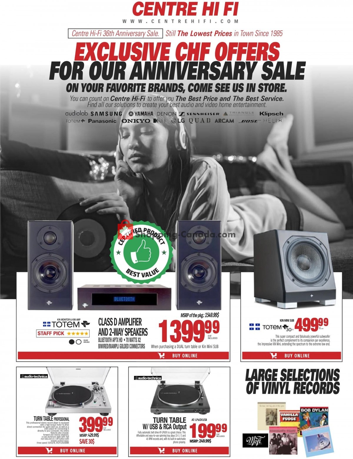 Centre Hi-Fi flyer from Friday October 8, 2021 to Thursday October 14, 2021 - page 23