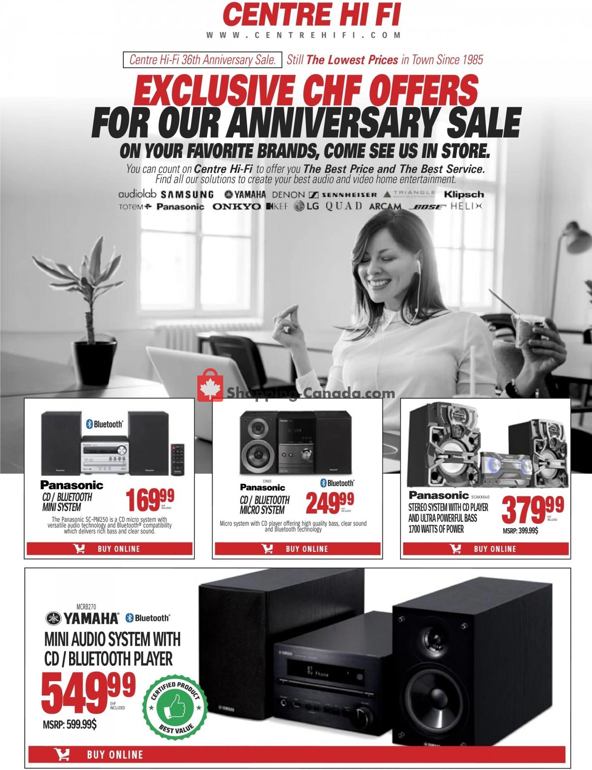 Centre Hi-Fi flyer from Friday October 8, 2021 to Thursday October 14, 2021 - page 34