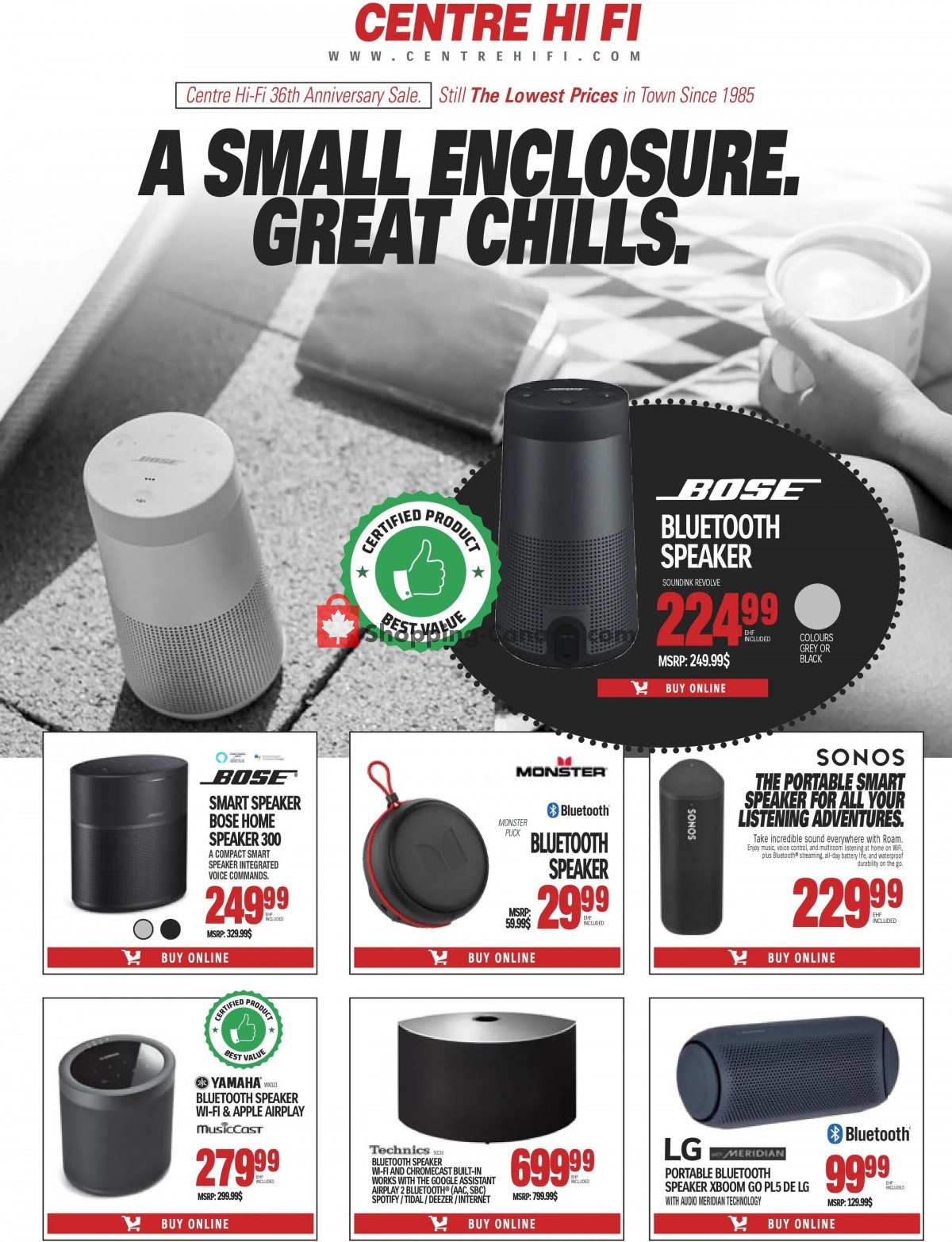 Centre Hi-Fi flyer from Friday October 8, 2021 to Thursday October 14, 2021 - page 35