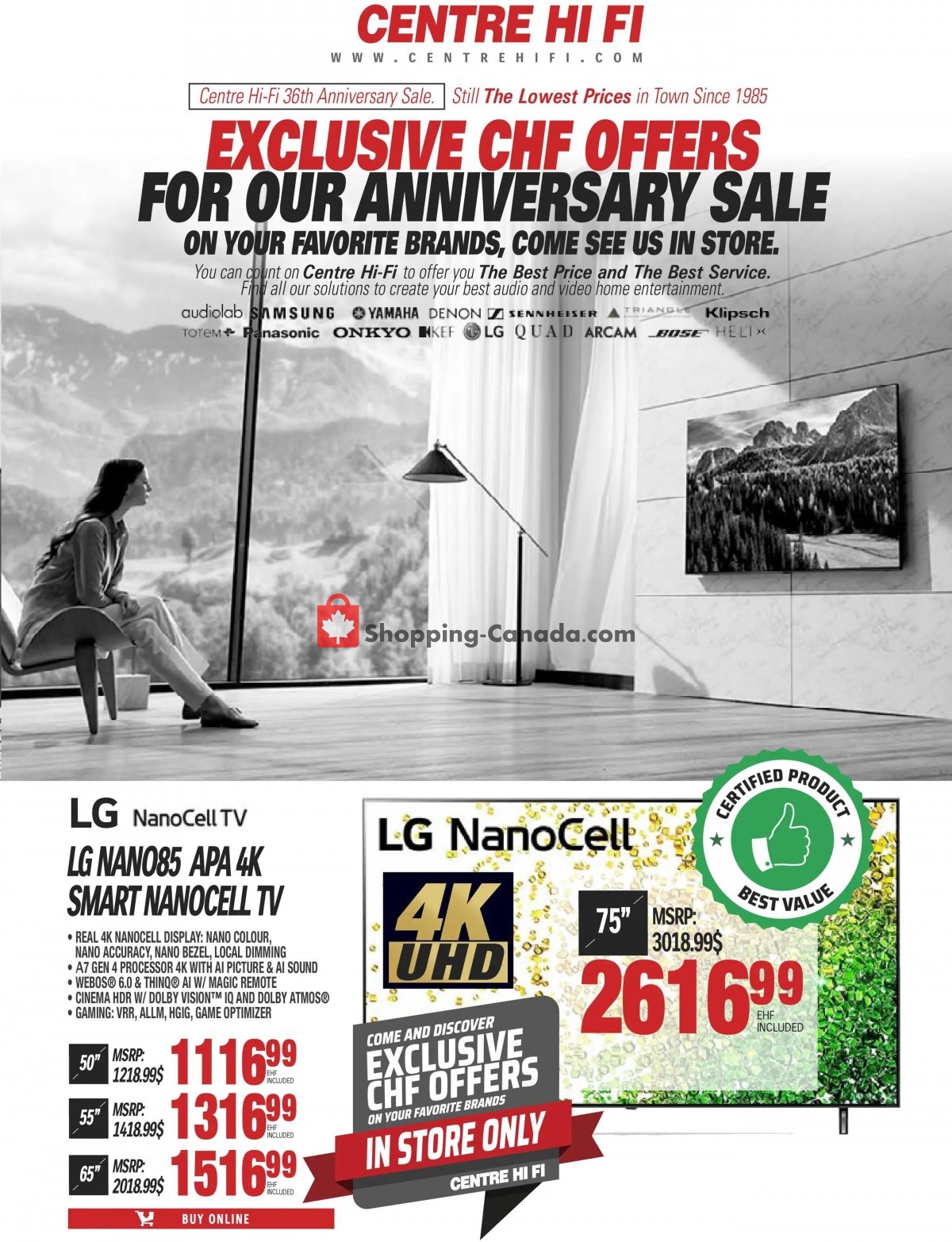 Centre Hi-Fi flyer from Friday October 8, 2021 to Thursday October 14, 2021 - page 6