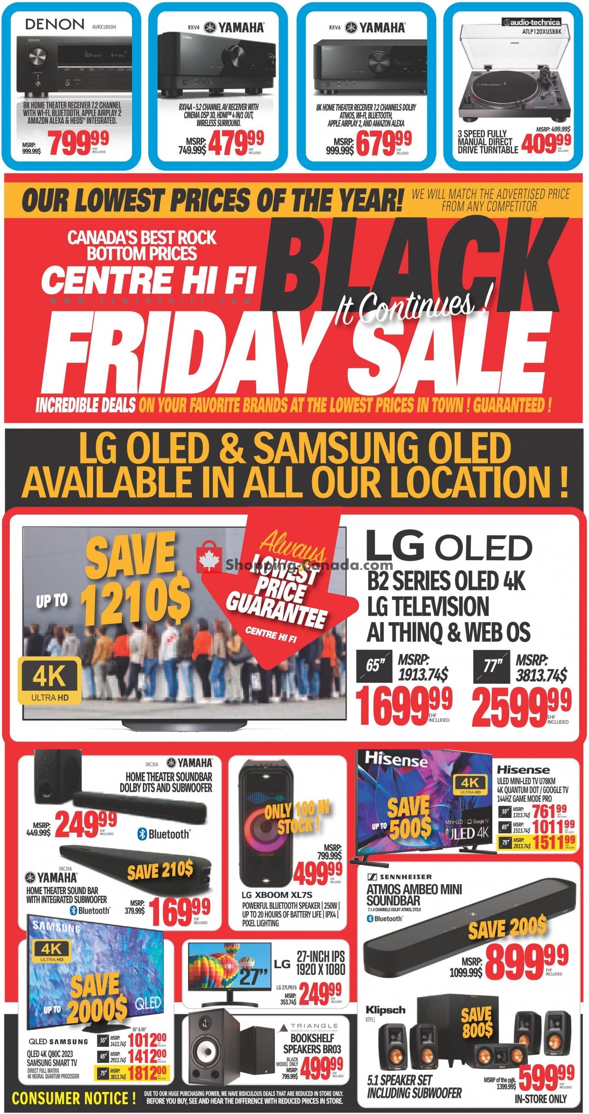 Centre Hi-Fi flyer from Friday November 24, 2023 to Thursday November 30, 2023 - page 2