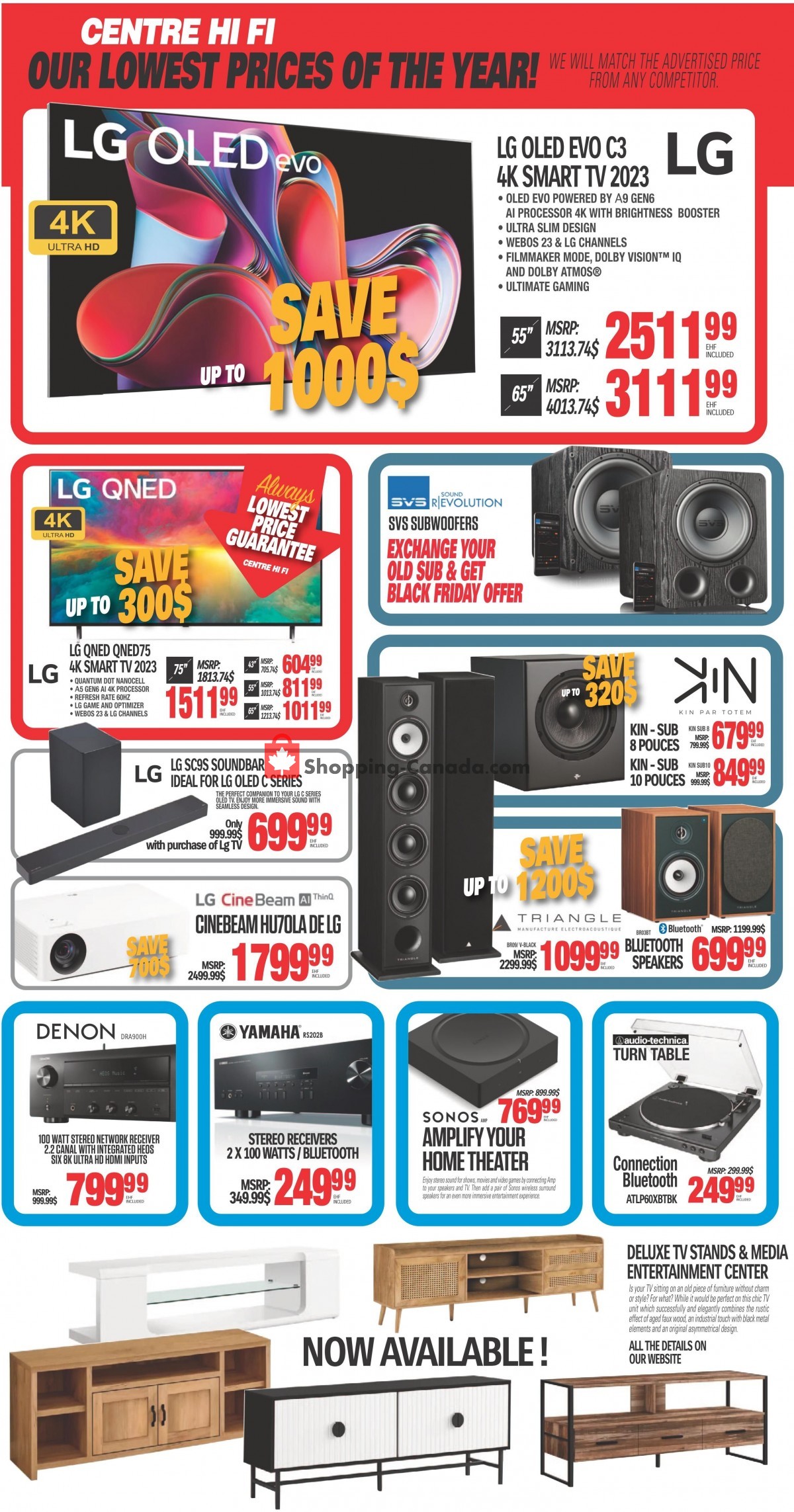 Centre Hi-Fi flyer from Friday November 24, 2023 to Thursday November 30, 2023 - page 3