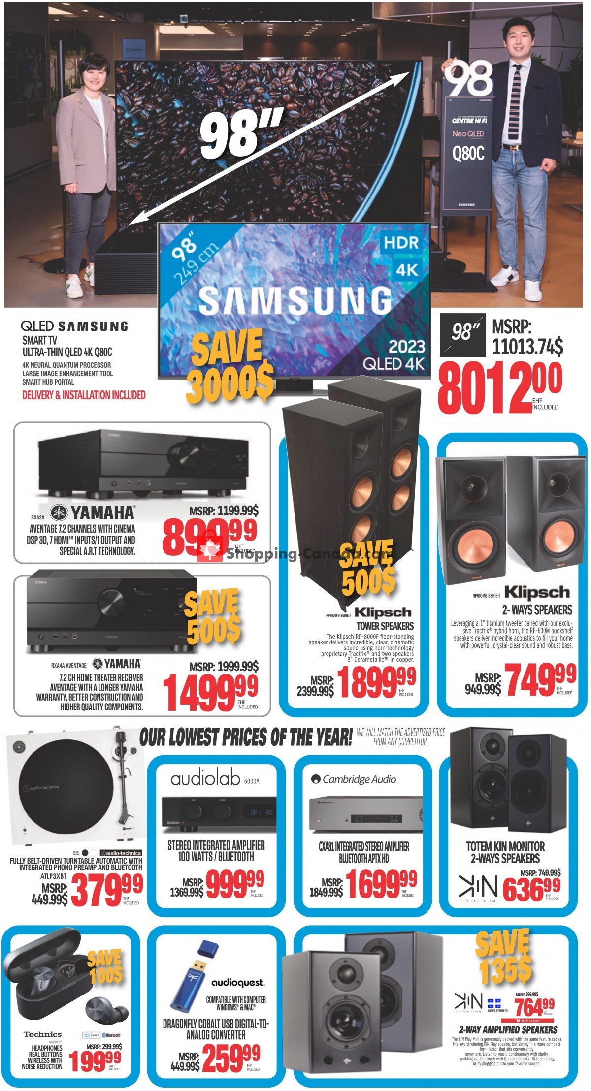 Centre Hi-Fi flyer from Friday November 24, 2023 to Thursday November 30, 2023 - page 5