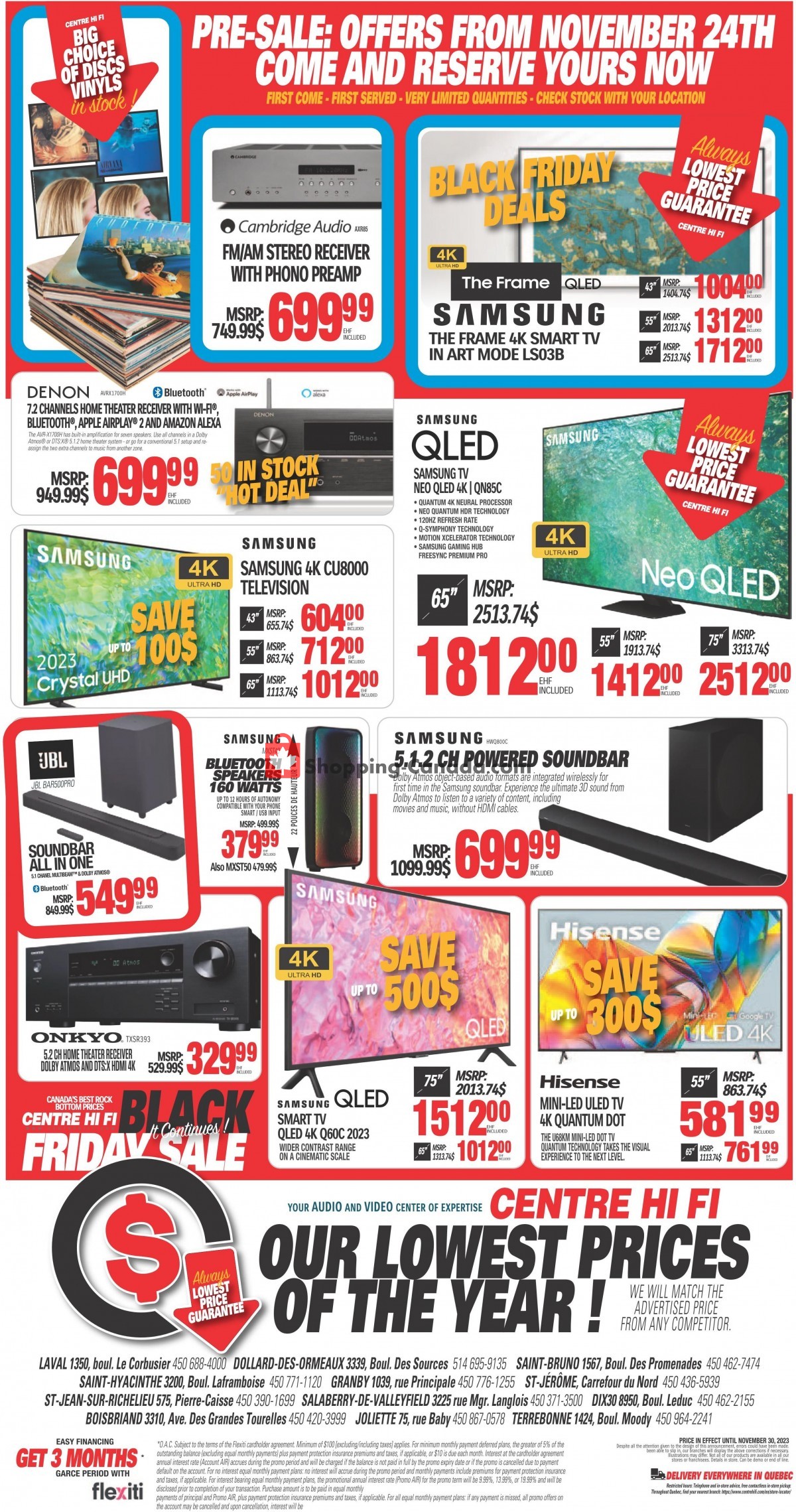 Centre Hi-Fi flyer from Friday November 24, 2023 to Thursday November 30, 2023 - page 6