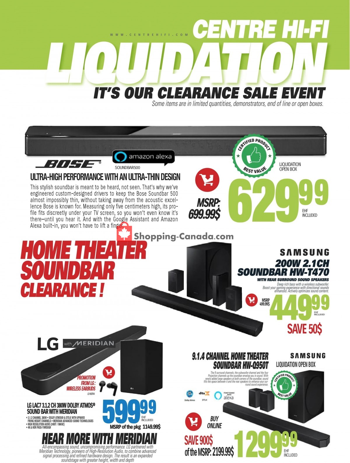 Centre Hi-Fi flyer from Friday July 9, 2021 to Thursday July 15, 2021 - page 23