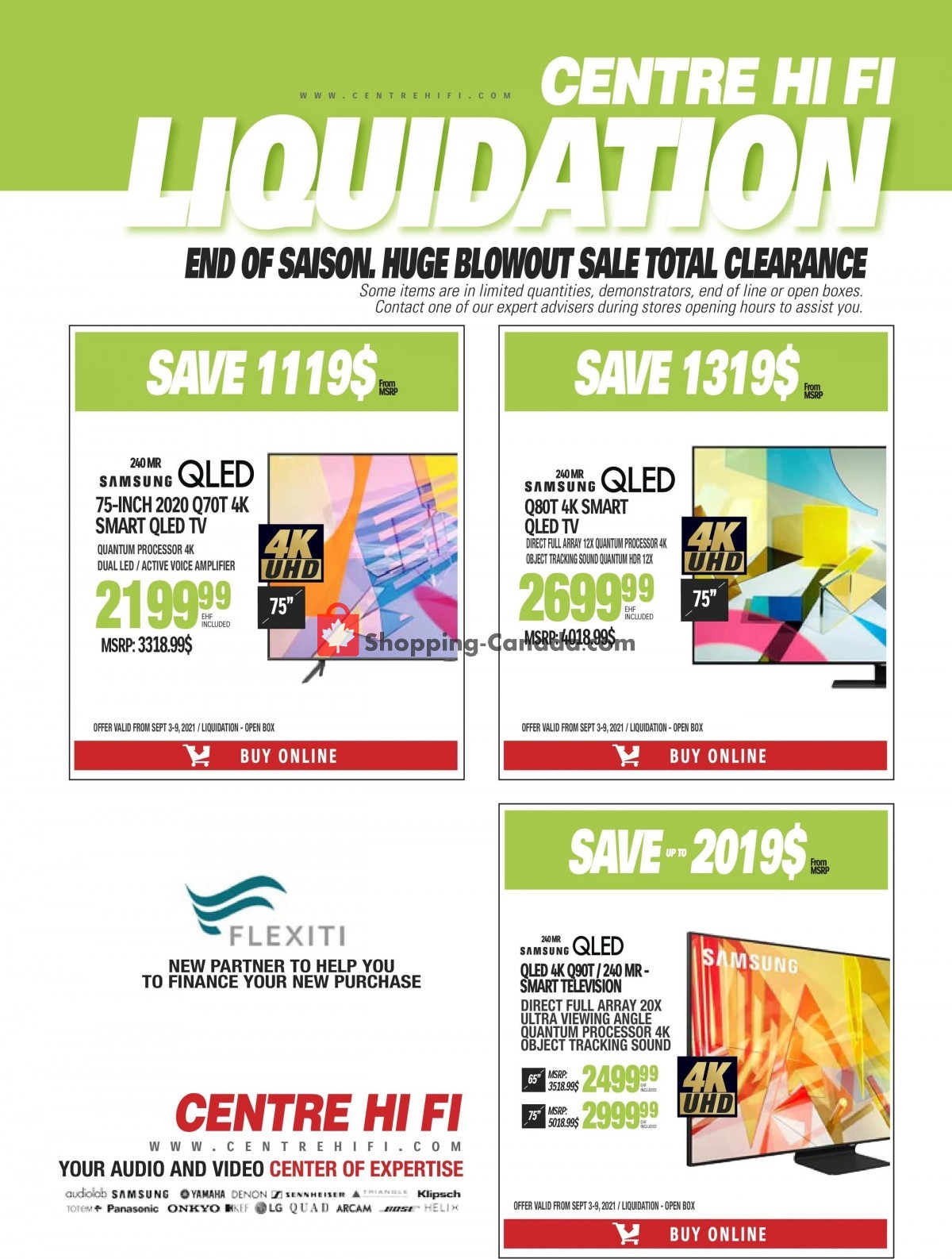 Centre Hi-Fi flyer from Friday September 3, 2021 to Thursday September 9, 2021 - page 12