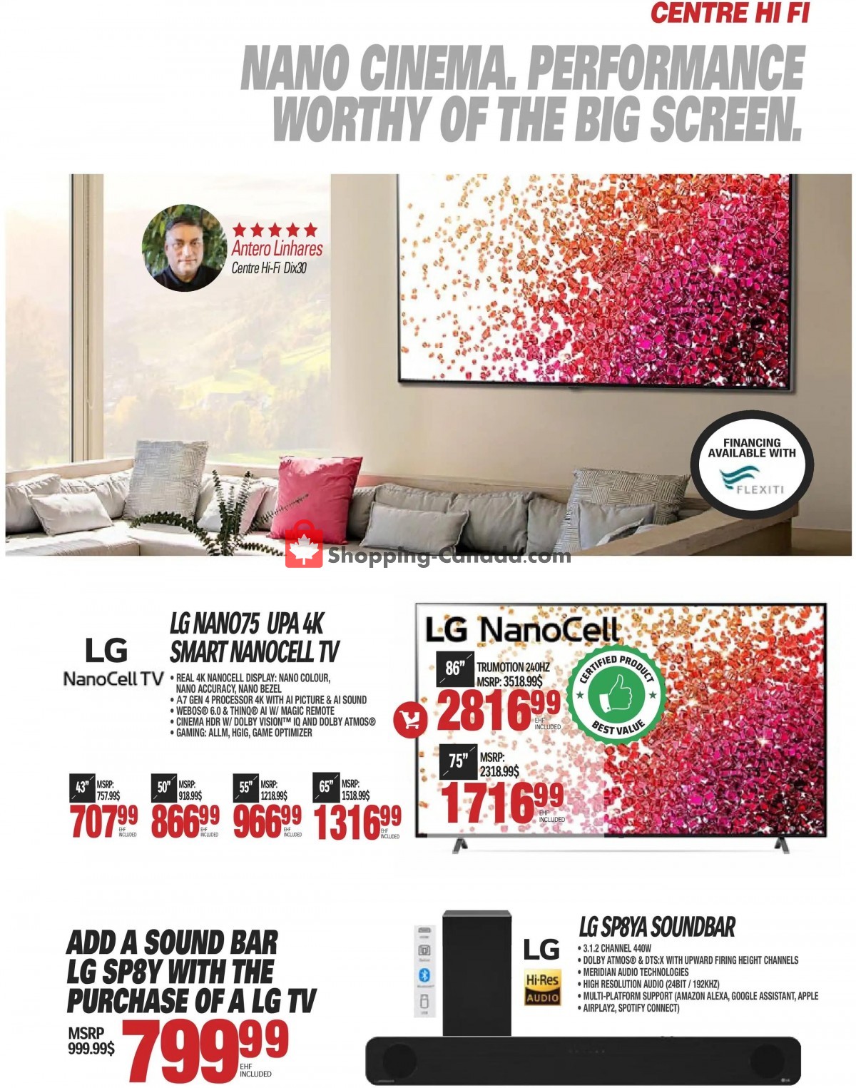 Centre Hi-Fi flyer from Friday September 3, 2021 to Thursday September 9, 2021 - page 16