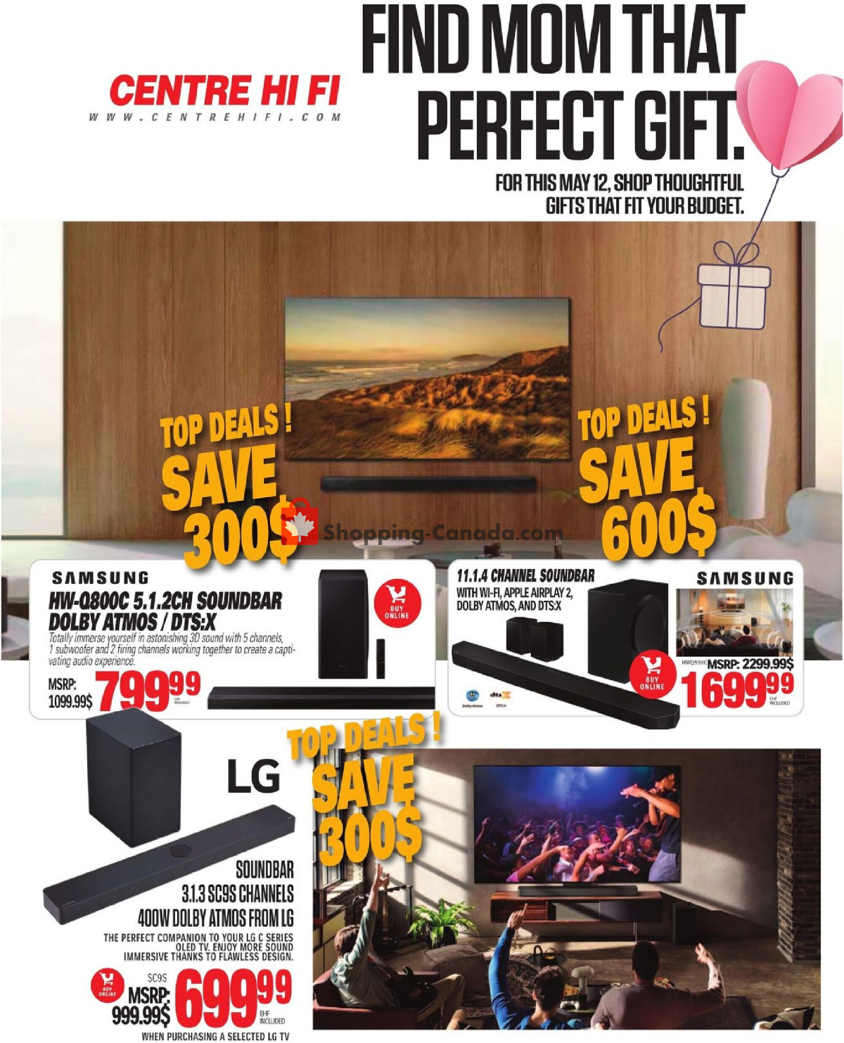 Centre Hi-Fi flyer from Friday May 3, 2024 to Thursday May 9, 2024 - page 22