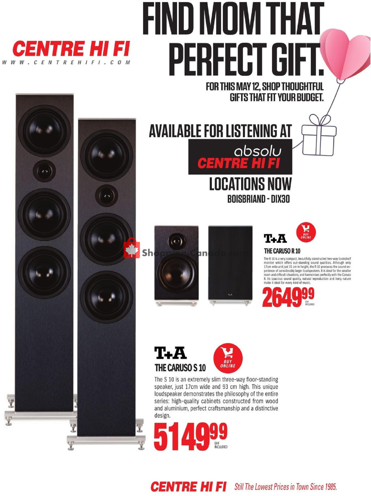 Centre Hi-Fi flyer from Friday May 3, 2024 to Thursday May 9, 2024 - page 29