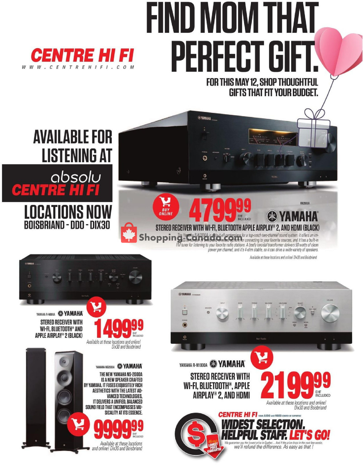 Centre Hi-Fi flyer from Friday May 3, 2024 to Thursday May 9, 2024 - page 30