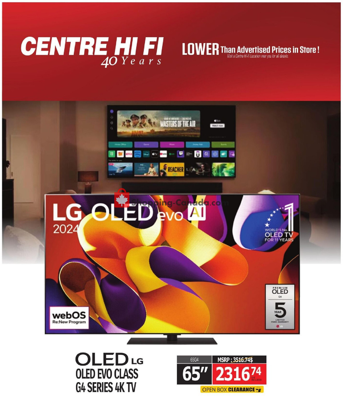 Centre Hi-Fi flyer from Friday April 17, 2026 to Thursday April 23, 2026 - page 11