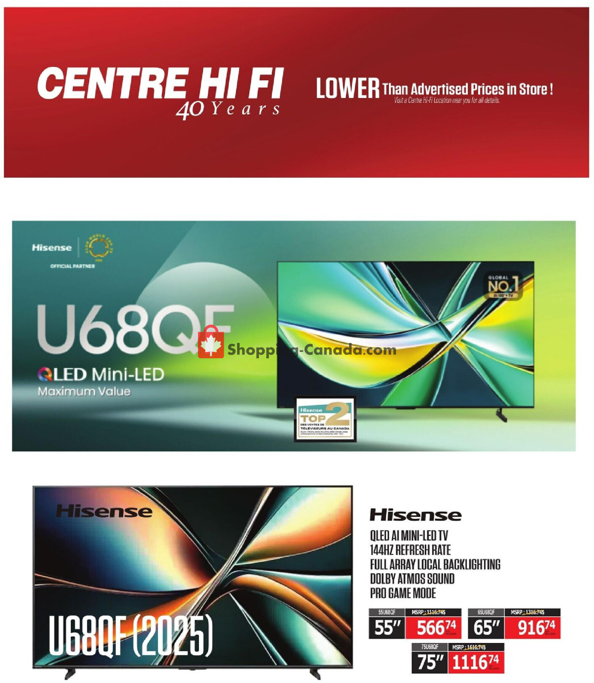 Centre Hi-Fi flyer from Friday April 17, 2026 to Thursday April 23, 2026 - page 14