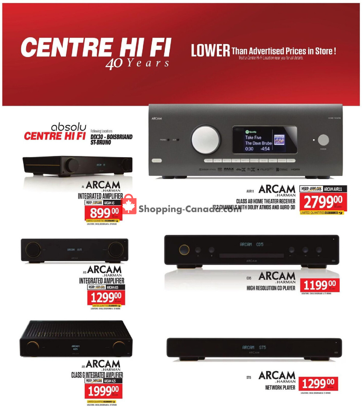 Centre Hi-Fi flyer from Friday April 17, 2026 to Thursday April 23, 2026 - page 34