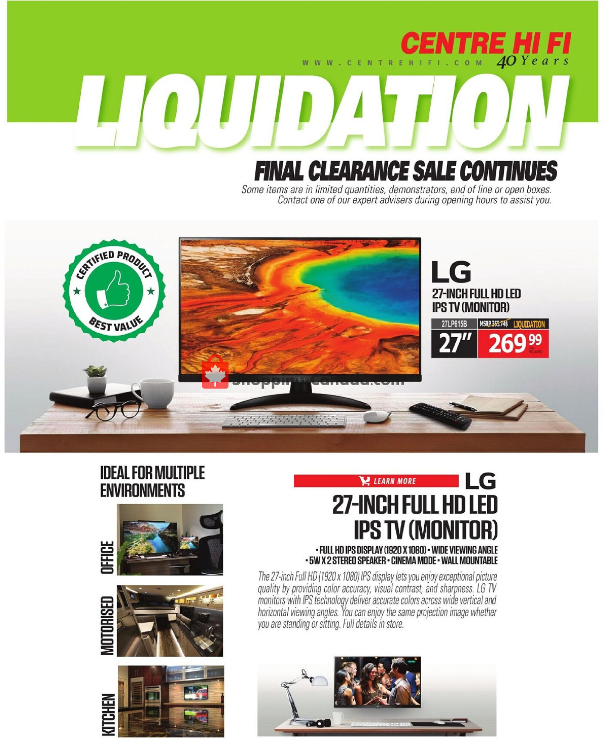 Centre Hi-Fi flyer from Friday April 17, 2026 to Thursday April 23, 2026 - page 77