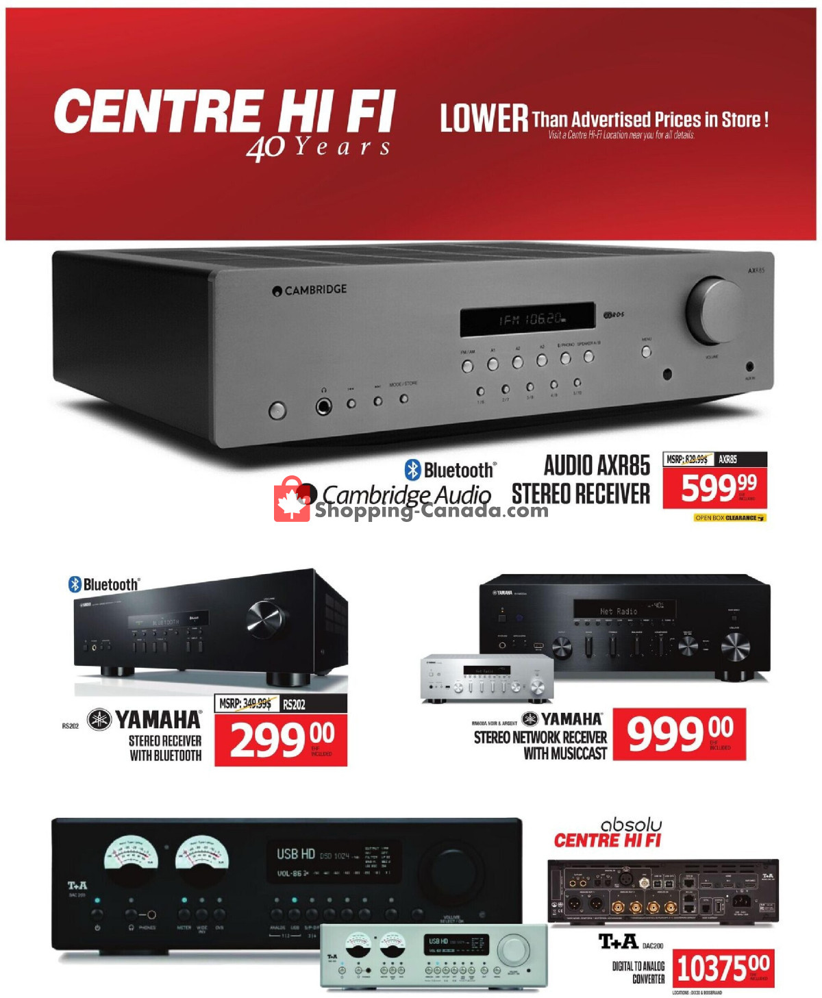 Centre Hi-Fi flyer from Friday April 24, 2026 to Thursday April 30, 2026 - page 39