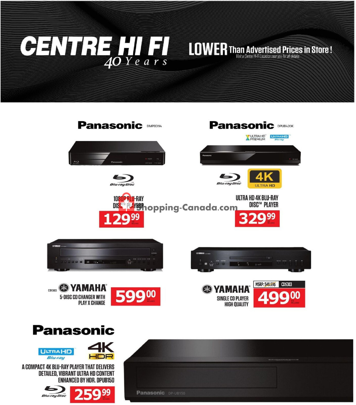 Centre Hi-Fi flyer from Friday April 24, 2026 to Thursday April 30, 2026 - page 70
